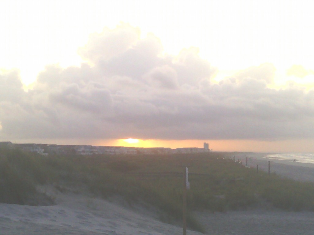 This morning's gorgeous sunrise.